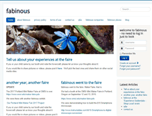 Tablet Screenshot of fabinous.com